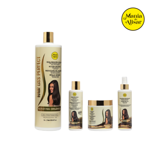 Kit de Prequimica + Keratina Hair Liss Perfect 1000ml